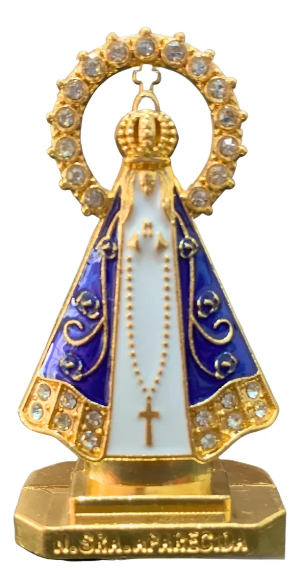 Nossa Senhora Aparecida P/ Painel Carro Dupla Face