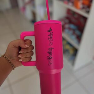 Copo Térmico Personalizado COM SUBLIMAÇÃO - COM Canudo 1200 ml