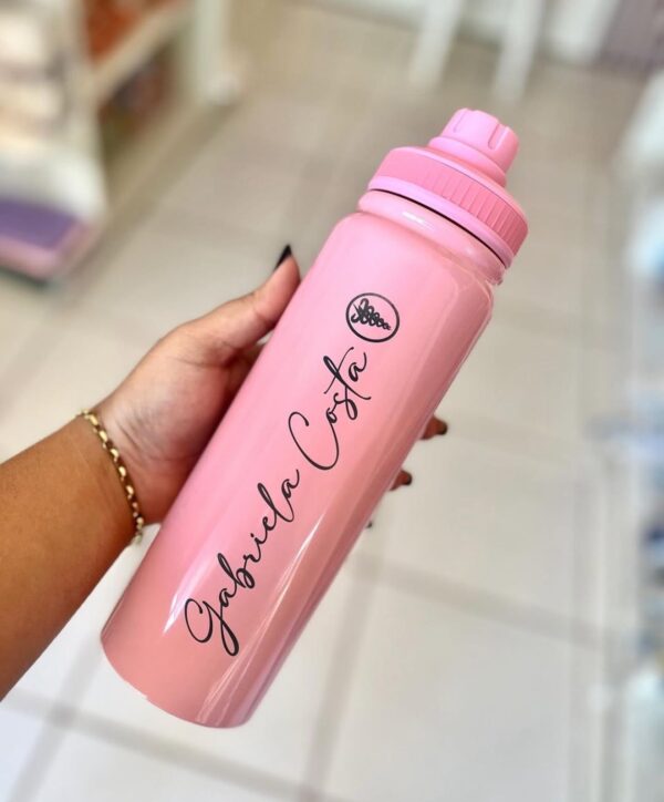 GARRAFA TÉRMICA PERSONALIZADA COM SUBLIMAÇÃO - 800ML