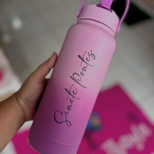 PERSONALIZAÇÃO DA SUA GARAFA COM SUBLIMAÇÃO