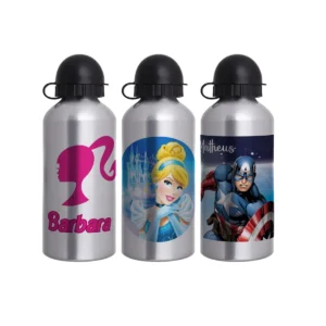 Garrafa Squeeze de Alumínio Personalizada