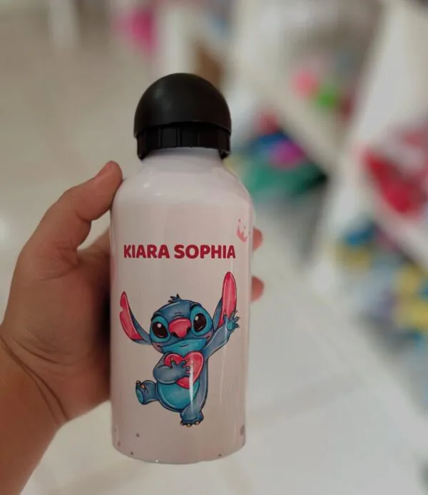 Squeeze de Alumínio Branca Personalizada